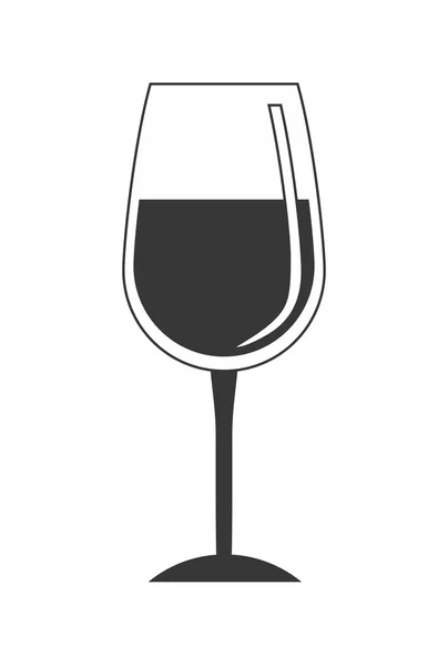 Icono de cóctel. Diseño de bebidas. gráfico vectorial — Vector de stock