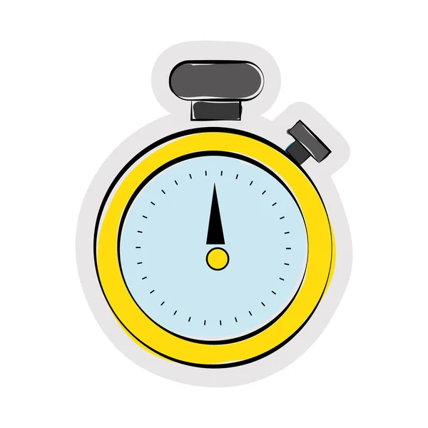 Chronometr ikona. Čas provedení. vektorové grafiky — Stockový vektor