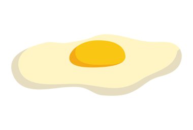 yumurta simgesi. Gıda tasarım. vektör grafiği