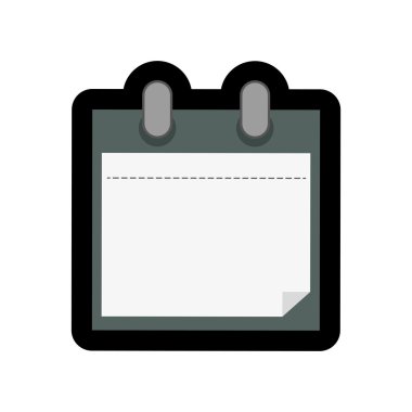 Peace of paper icon. Document design. vector graphic