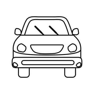 car or automobile icon. Transportation design. vector graphic