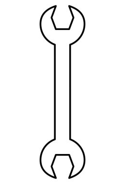 Wrench icon. Repair Tool design. vector graphic