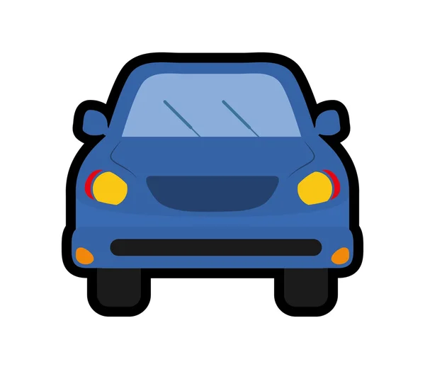 Car or automobile icon. Transportation design. vector graphic — Stock Vector