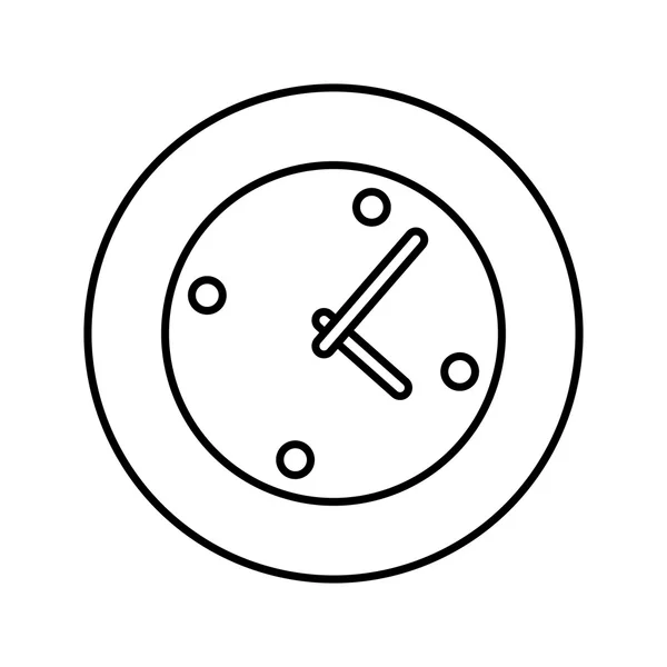Icona dell'orologio tradizionale. progettazione del tempo. grafica vettoriale — Vettoriale Stock