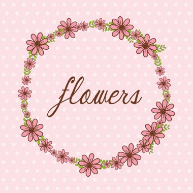 Çiçekler, çiçek kartı