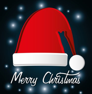 Neşeli Noel renkli simge grafiği