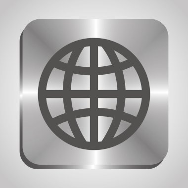 Earth gezegen grafik simgesini