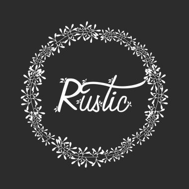 Rustik şekiller çizimde