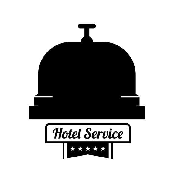 Icône du service hôtelier — Image vectorielle