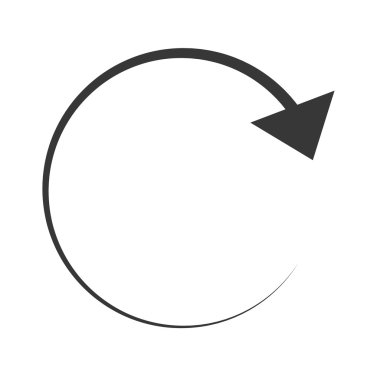 Ok simgesi. Yön tasarım. vektör grafiği