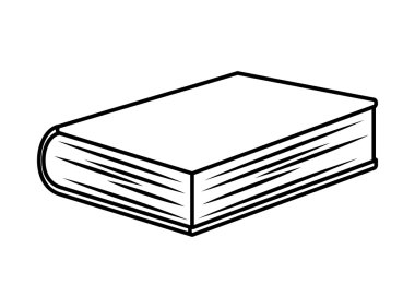 kitap simgesi. okuma dizayn. vektör grafiği