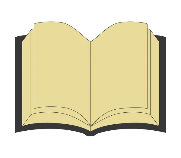 Icono del libro. Diseño de lectura. gráfico vectorial — Vector de stock