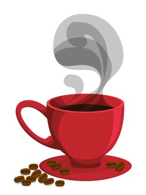 Kahve tasarım. illuistration