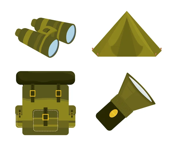 Ilustracja projekt armii — Wektor stockowy