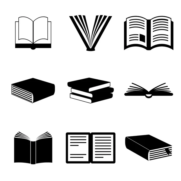 Bücher Design Illustration — Stockvektor