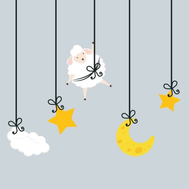 Tasarım uyku. illuistration