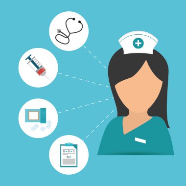 Tıbbi tasarım. illuistration