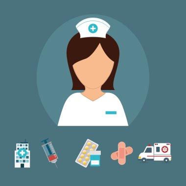 Tıbbi tasarım. illuistration