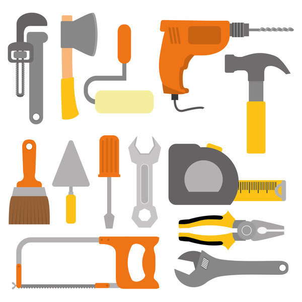 Tools design. illuistration