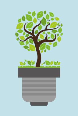 Enerji tasarım. illuistration