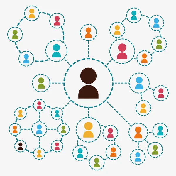 Ağ tasarımı. illuistration