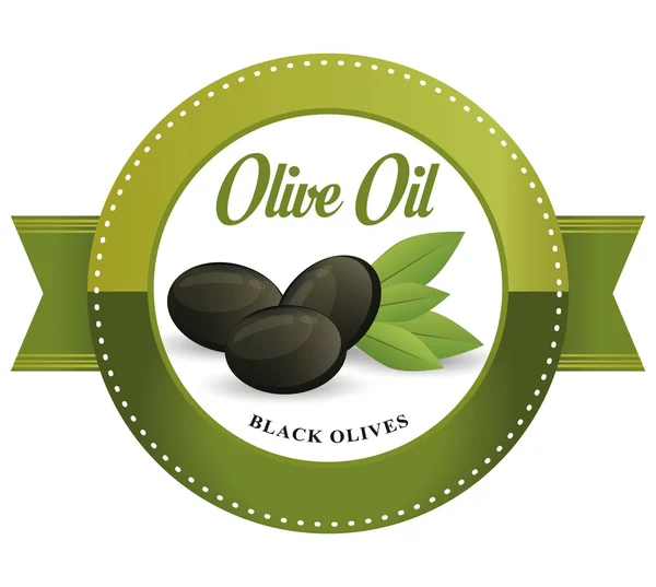 Olive oil design. — Stock Vector