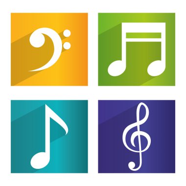 Müzik dijital tasarım.