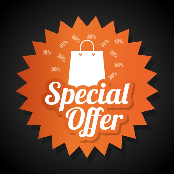 Special offer design. — Stock Vector