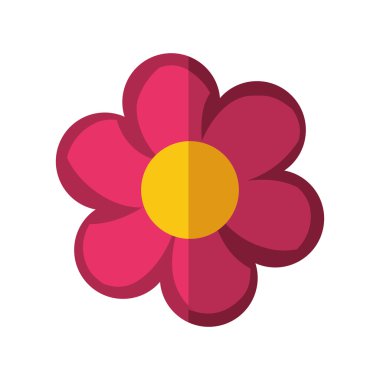 Çiçek simgesi. Bahçe tasarımı. Vektör grafiği