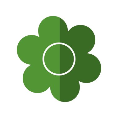 Çiçek simgesi. Bahçe tasarımı. Vektör grafiği