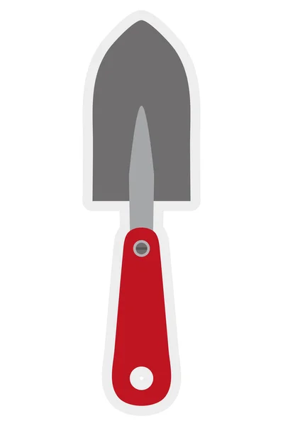 Shovel icon. Gardening design. Vector graphic — Stock Vector