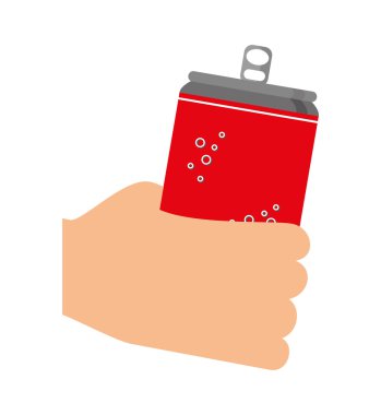 Soda içecek. Tasarım iç. Vektör grafiği