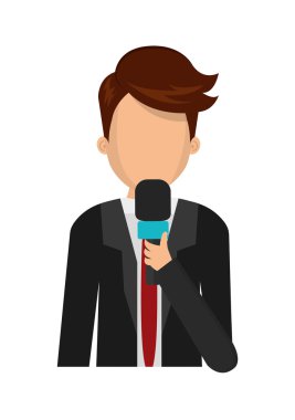 Erkek kişi simgesi. Adam tasarım. Vektör grafiği