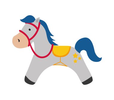 At simgesi. Hayvan tasarımı. Vektör grafiği