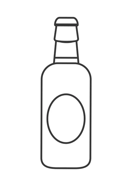 Bebida de cerveza. Diseño de bebidas. Gráfico vectorial — Archivo Imágenes Vectoriales