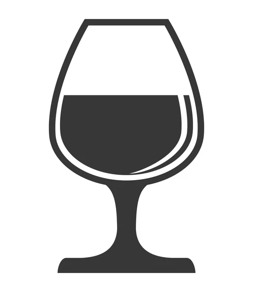 Boisson cocktail. Buvez design. Graphique vectoriel — Image vectorielle