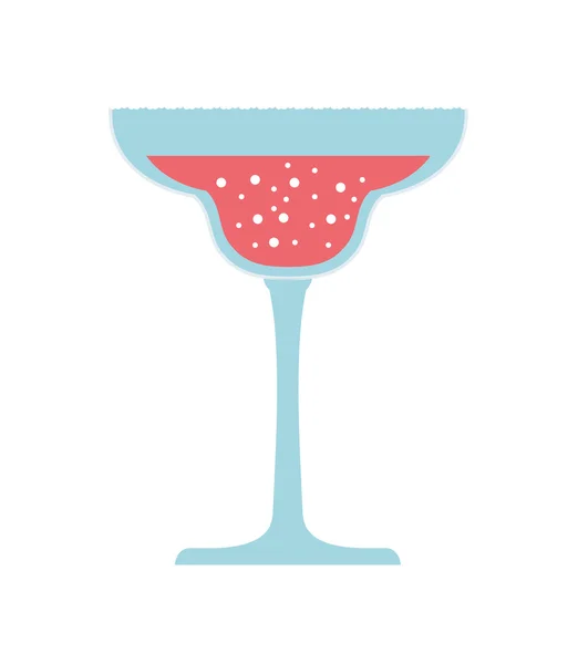 Cocktail beverage. Drink design. Vector graphic — Stock Vector