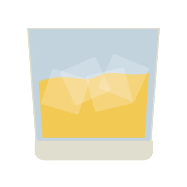 Bebida de cóctel. Diseño de bebidas. Gráfico vectorial — Vector de stock