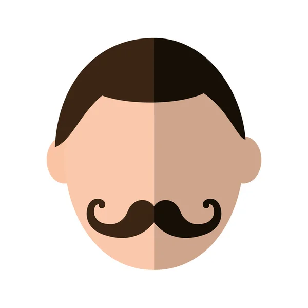 Male person icon. Man design. Vector graphic — Stock Vector