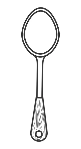 Çatal simgesi. Menü ve mutfak tasarımı. Vektör grafiği — Stok Vektör