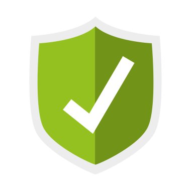 asma kilit simgesi. Güvenlik sistemi tasarımı. Vektör grafiği