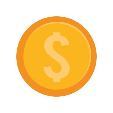 para simgesi. para tasarım. vektör grafiği