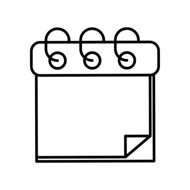 Takvim simgesini. Planlayıcısı tasarım. vektör grafiği
