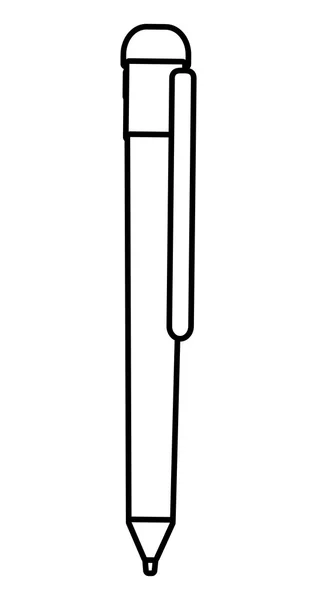 Pencil icon. Instrument design. vector graphic — Stock Vector