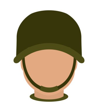 asker simgesi. Silahlı Kuvvetler tasarım. grafik vektör