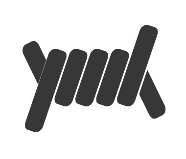 kablo simgesi. Silahlı Kuvvetler. vektör grafiği