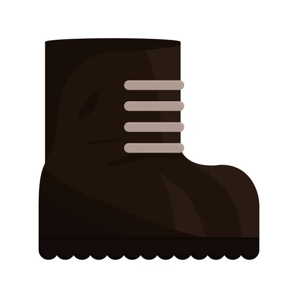Boot icon. Armed forces. vector graphic — Stock Vector