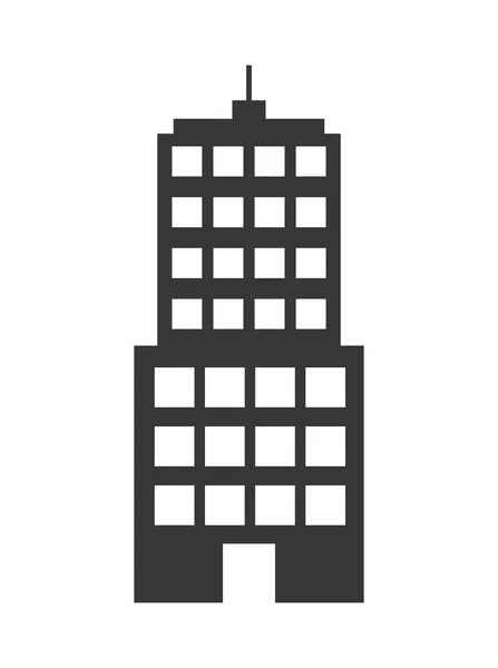 Gebäude-Symbol. Architektur und Stadt. Vektorgrafik — Stockvektor