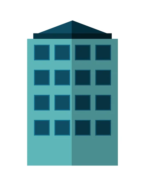 Gebäude-Symbol. Architektur und Stadt. Vektorgrafik — Stockvektor