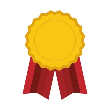 Altın Mühür damgası simgesi. Kazanan tasarım. Vektör grafiği